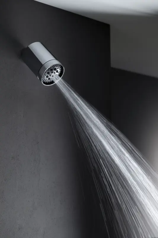 SB Round Beam Multi-jet showerhead 10cm matte black 1208956693