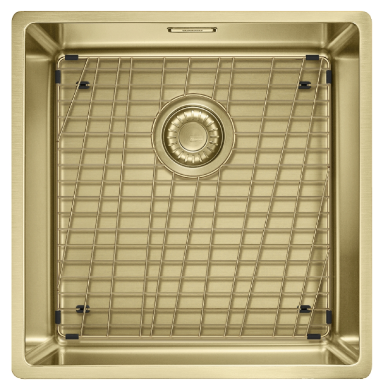 Franke Mythos Masterpiece BXM 210.40 PVD Gold Sink 400x410mm Flush-mount and Undermount 127.0674.582