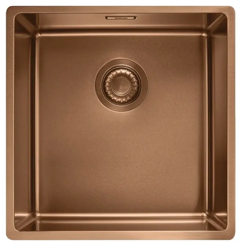 Franke Mythos Masterpiece BXM 210.40 PVD Copper Sink 400x410mm Flush-Mount and Undermount 127.0674.583