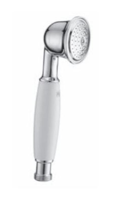 PB Classic bronze hand shower with white handle 1208957104