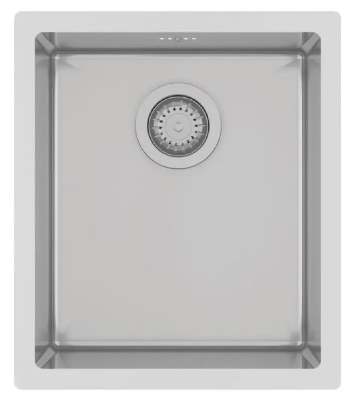 Ausmann Oder stainless steel sink 34x40cm flush-mounted undermount and inset extra deep 22cm 1208957111