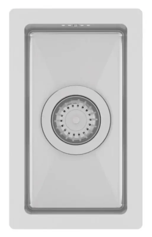 Ausmann Oder small stainless steel sink 16x30cm flush-mounted undermount and inset 1208957115