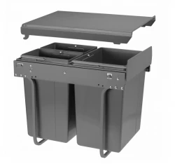 Garbi Sorter S-40-3 built-in waste system with 3 waste bins 1 x 20 and 2 x 10 litres 1208957365