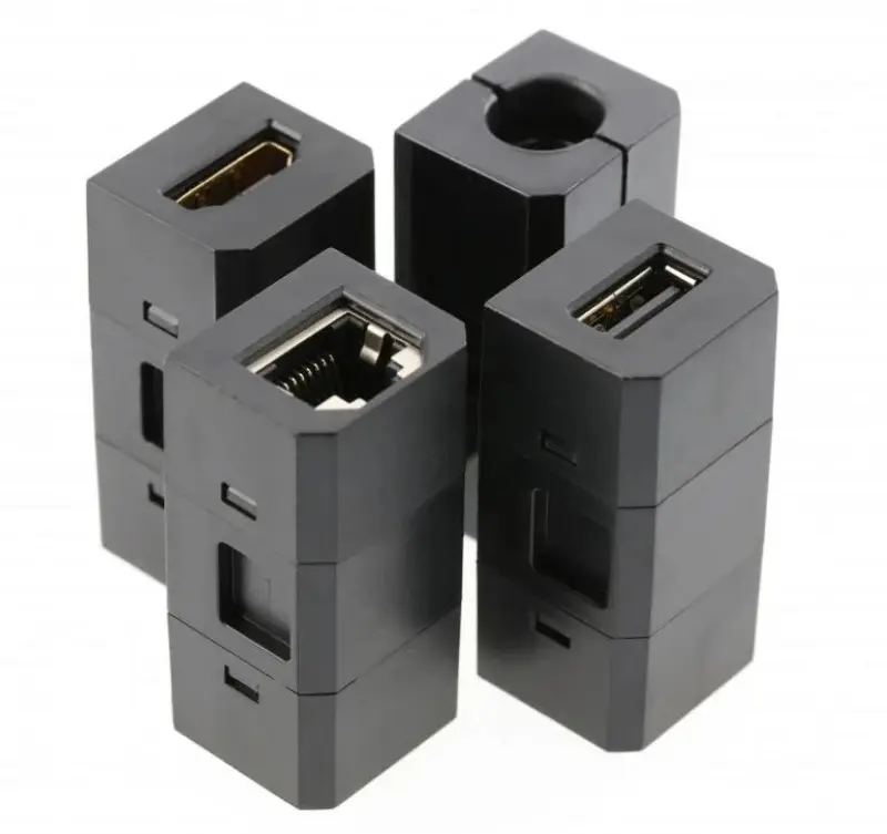 Indux Cover built-in grounded black kitchen socket for worktop with interchangeable plugs 1208957396