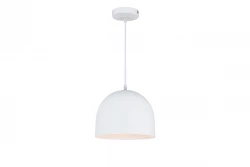 Decor Katilu white metal pendant lamp 1976
