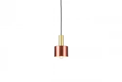 Decor Selvia pendant lamp copper with brass finish diameter 12 cm 3208