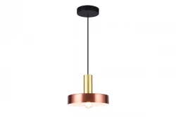 Decor Selvia pendant lamp copper with brass finish diameter 20 cm 3222