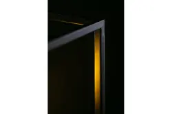 Decor Diu black geometric pendant lamp with 1 light source width 15 cm 3598