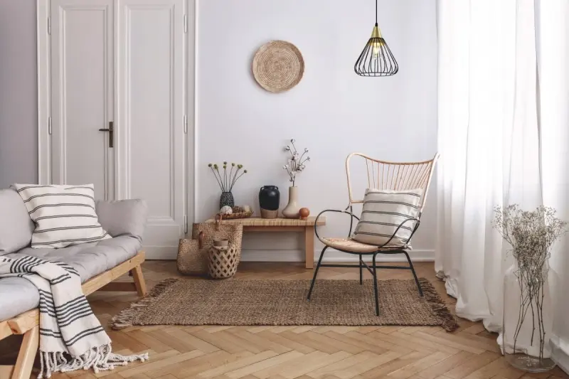 Decor Tess black gold metal conical wire pendant lamp 2394