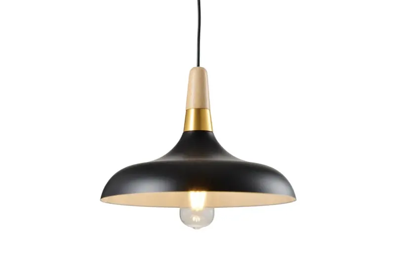 Decor Skandi modern black pendant lamp diameter 35 cm 7382
