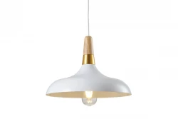 Decor Skandi modern white pendant lamp diameter 35 cm 7504
