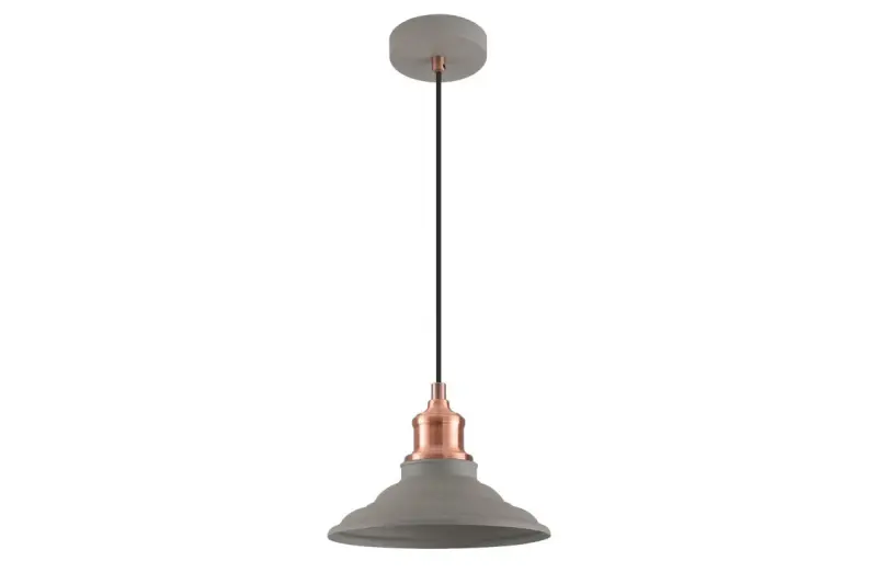 Decor Loret timeless grey pendant lamp 20.5 cm diameter 8854