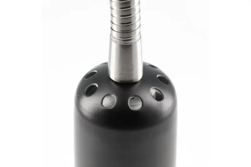 Decor Etore black wall lamp with metal arm 11 cm diameter 1860