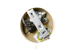 Decor Etore beige wall lamp with metal arm 11 cm diameter 1907