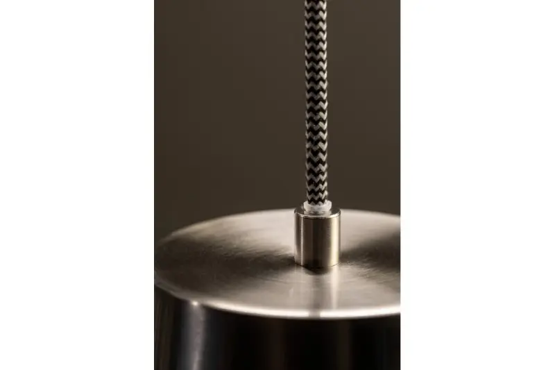 Decor Artemia white pendant lamp with industrial look 34.5 cm diameter 2508