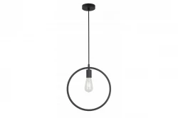 Decor Fija black round single pendant lamp 2805