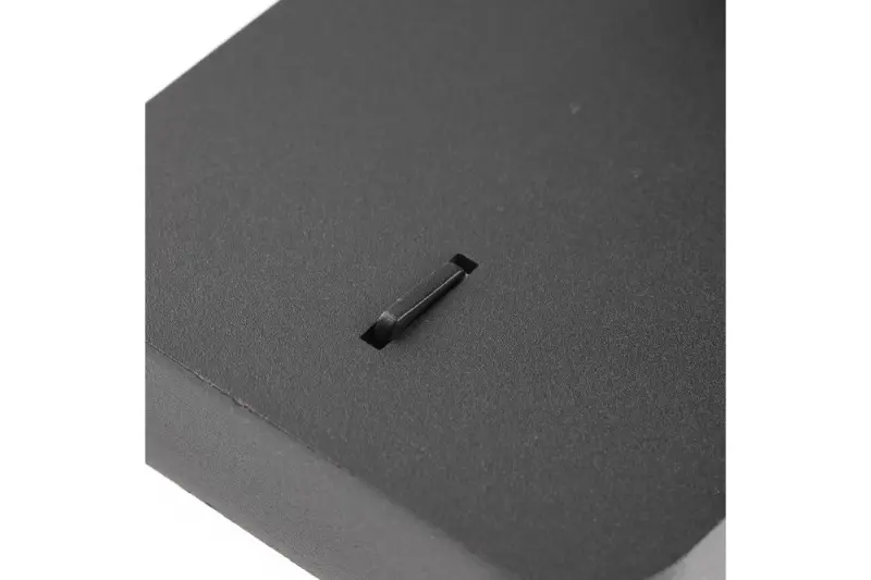 Decor Elli modern black wall lamp with switch and 1 light source 4533