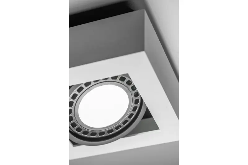 Decor Loid functional white ceiling lamp with 1 bulb 4632