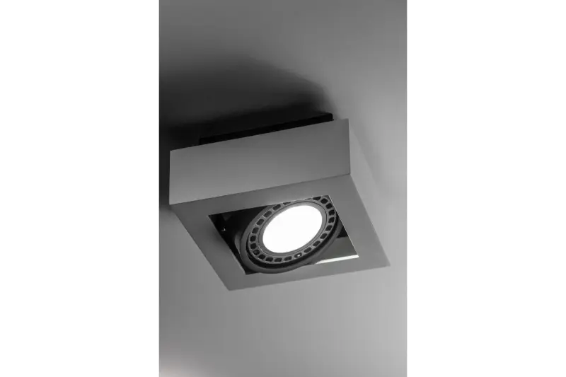 Decor Loid functional white ceiling lamp with 1 bulb 4632