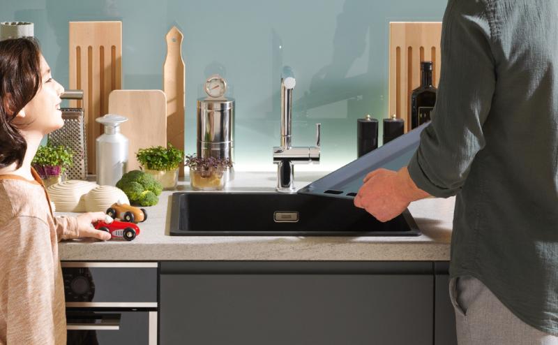 Franke Maris MRG 110-62 Fragranite Onyx undermount sink