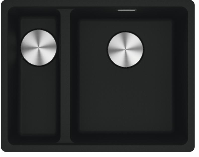Franke Maris MRG 160-34-15 Fragranite Matte black sink Right-hand undermount 125.0688.518