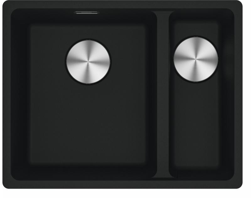 Franke Maris MRG 260-34-15 Fragranite Onyx sink Left Bowl flush-mount