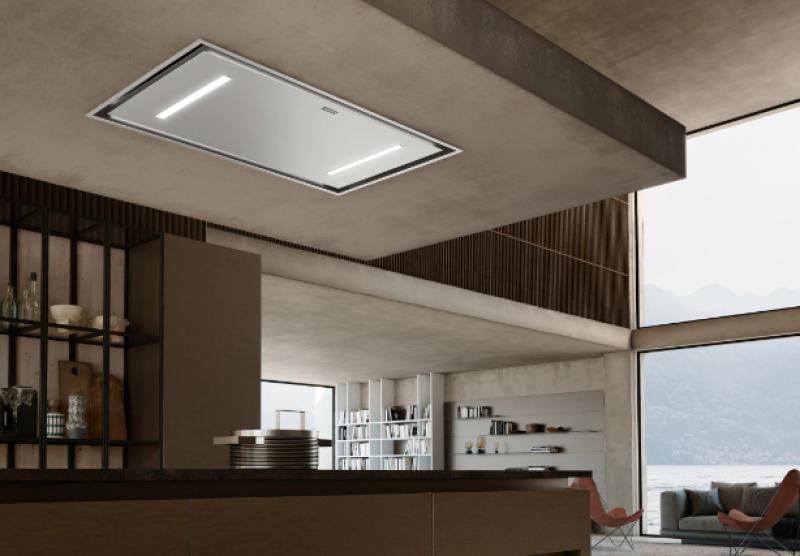 Franke Mythos ceiling unit stainless steel extractor hood 90cm 350.0679.881