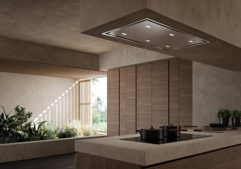 Franke Maris ceiling unit stainless steel extractor hood 90cm 350.0679.877