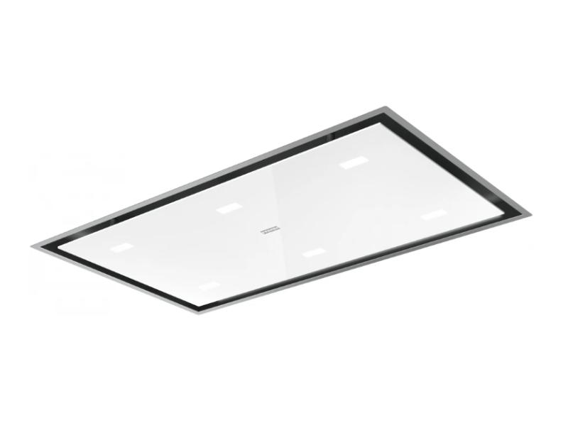 Franke Maris ceiling unit white glass extractor hood 90cm 350.0679.879