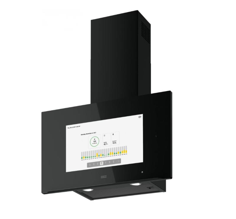 Franke AQ Sense wall-mounted black extractor hood 80cm 330.0657.269