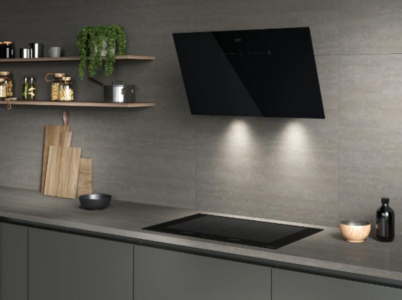 Franke AQ Sense wall-mounted black extractor hood 80cm 330.0657.270