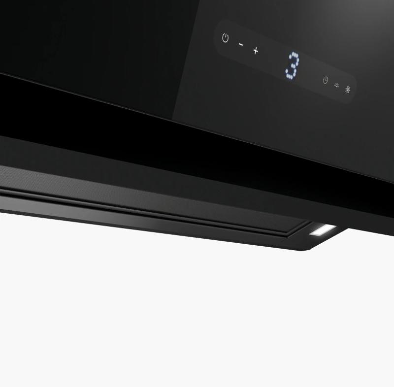 Franke Maris 2.0 Pro vertical black glass extractor hood 80cm 330.0682.358
