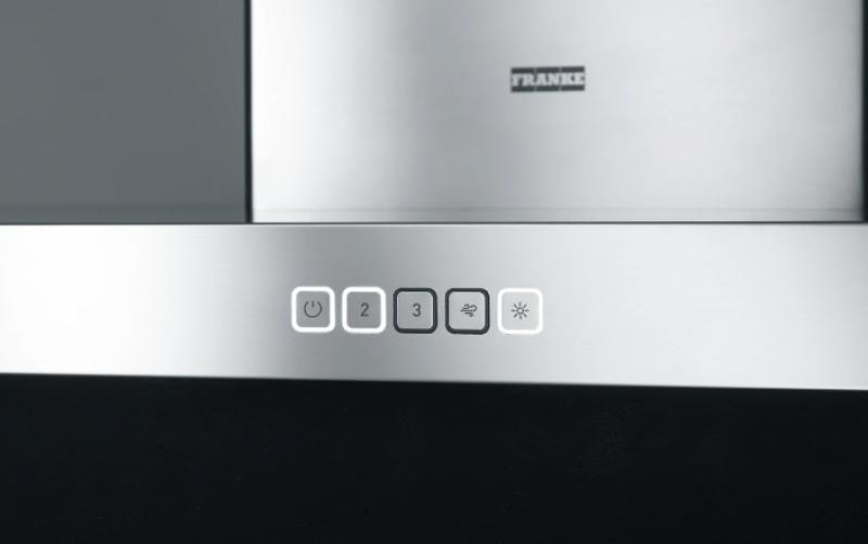 Franke Mythos Tale wall-mounted stainless steel extractor hood 120cm 325.0597.295