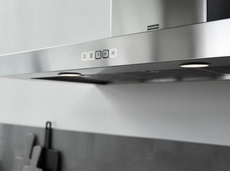 Franke Mythos Tale wall-mounted stainless steel extractor hood 90cm 325.0597.294