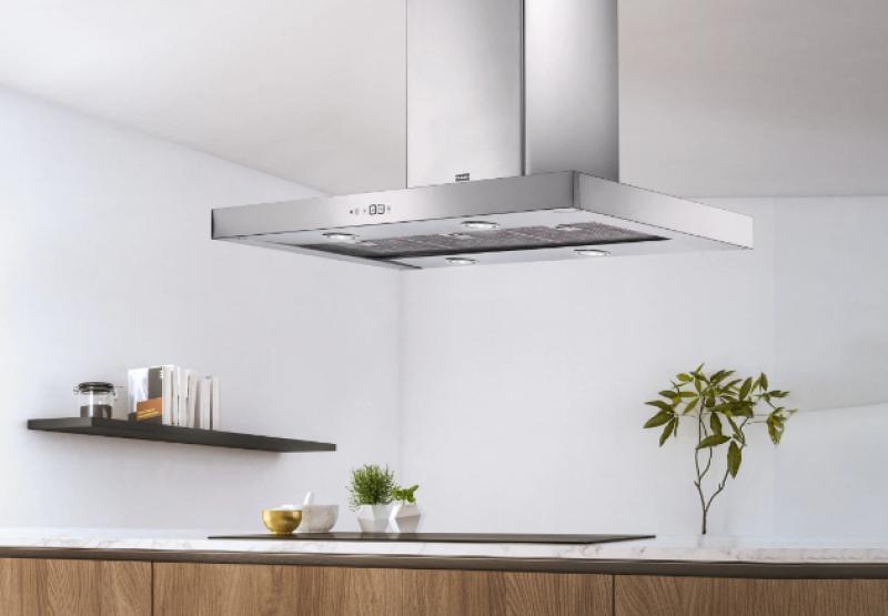 Franke Mythos Tale island stainless steel extractor hood 90cm 325.0552.774