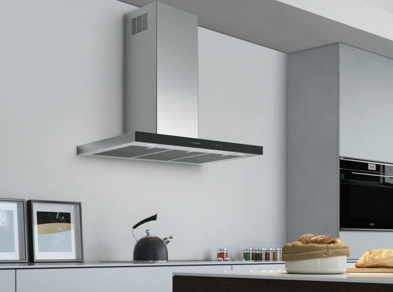 Franke Mythos Silence wall-mounted stainless steel extractor hood 90cm 325.0657.267