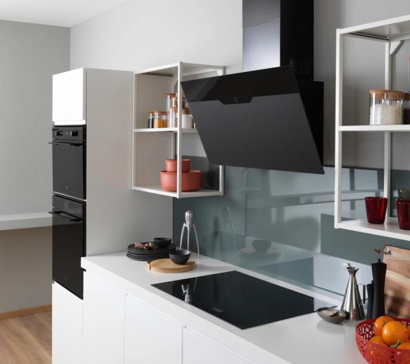 Franke Maris Drip Free wall-mounted matt black extractor hood 90cm 330.0657.418