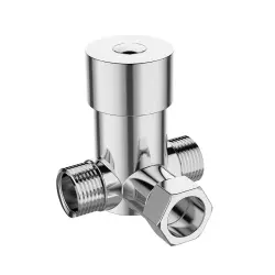 Aquadesign Sensor basin tap with water mixing valve battery operated or mains powered chrome 1208958163