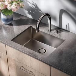 Aquadesign R25 steel top-mounted, undermount and flush-mounted sink stainless steel  50x40cm 1208958208