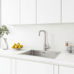 Ausmann Inox Square kitchen faucet swivel spout full stainless steel 1208958309