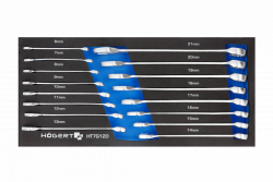 Hoegert Combination wrench set 16 pcs technical foam 1208962030