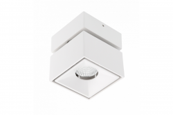 Decor 'LED luminaire bianco cct 8W 680lm AC220-240V 50/60 Hz Ra≥80 IP20 36° 2700/3300/4000K square white 1208962675