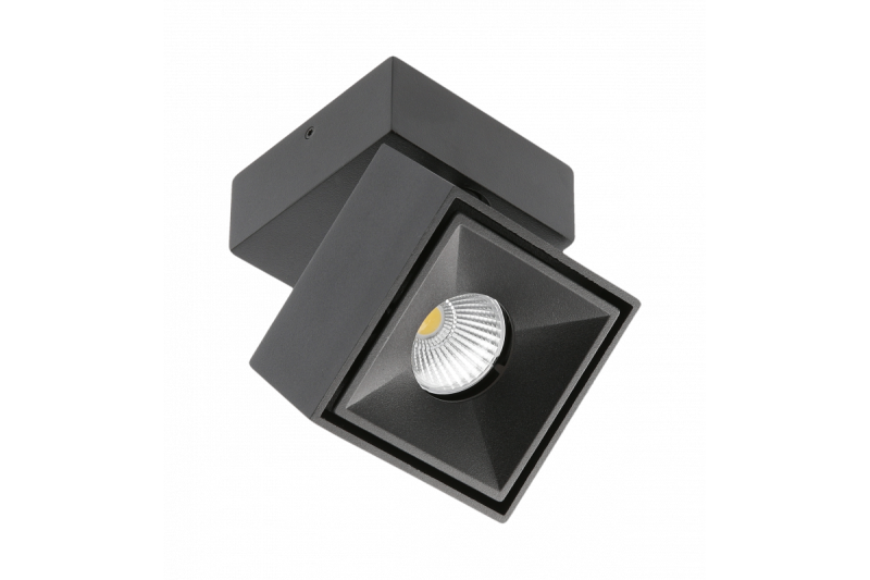 Decor LED luminaire BIANCO CCT 8W 680lm AC220-240V 50/60 Hz Ra≥80 IP20 36° 2700/3300/4000K square black 1208962676