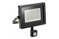 LED floodlight iNEXT with motion sensor 30W 2400lm, PF>0,9, RA>80, IP65, 120°, 6400K, black body 1208962860