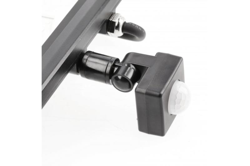 LED floodlight iNEXT with motion sensor 50W 4000lm, PF>0,9, RA>80, IP65, 120°, 6400K, black body 1208962862