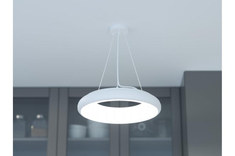 Decor LED fixture LEON 35W 3200lm AC220-240V 50/60Hz 120° IP40 4000K suspended/ceiling white 1208962911