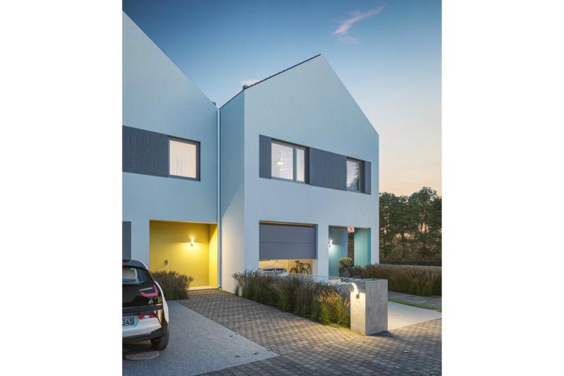 Decor LED fixture PARIS with motion sensor 10W 900lm IP54 AC220-240V 50/60Hz 140° 9m 4000K white 1208963095