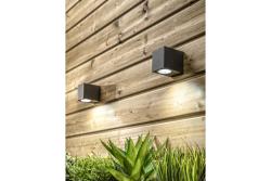 Decor Facade liminaire unidirectional TIAGO KW GU10 MAX.35W IP54 AC220-240V 50/60Hz black 1208963206