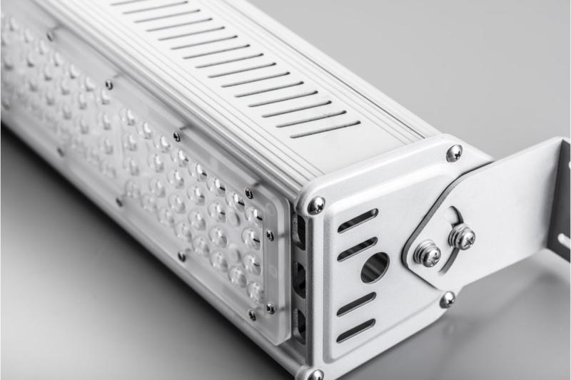 TEKSAS LED Highbay Lamp, 100W, 12000lm, AC100-240V, 50/60Hz, IP 65, beam angle 60o, 4000K, grey 1208963207