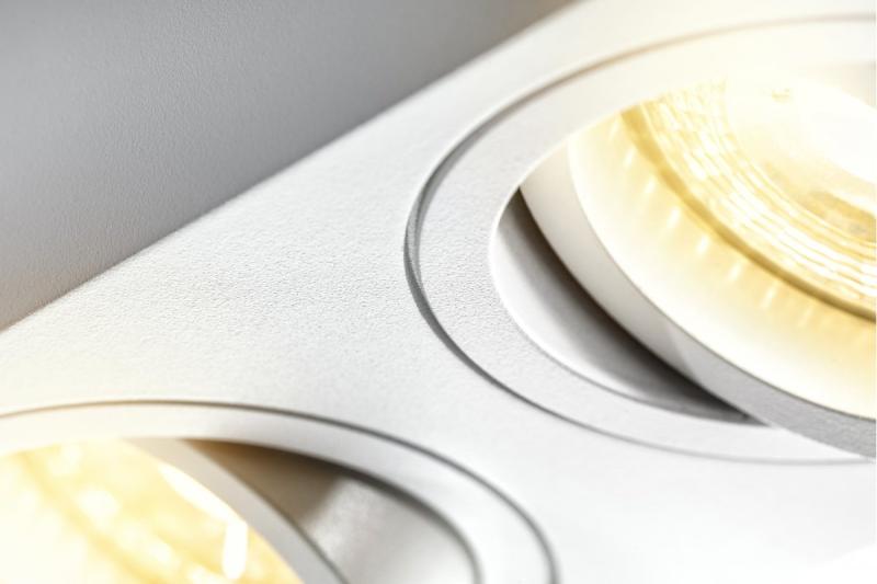 Decor Ceiling luminaire AVEIRO DUO BIS aluminium 160x80x90mm IP20 max 20W*2 square white 1208963833